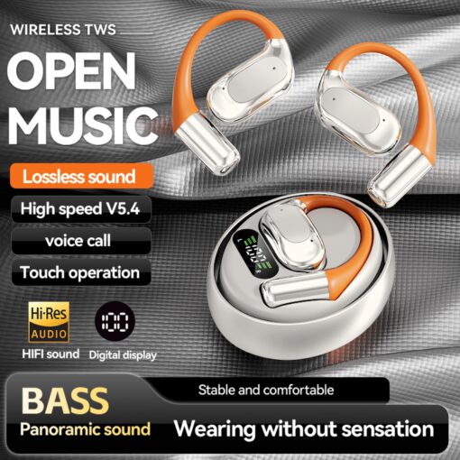 Translation Earbuds Real Time - 144 Language Ai Translator Earbuds, 3 in 1 Wireless Bluetooth Headphones Translator Device for iOS and Android, Simultaneous Wireless Bluetooth Translation, Silver - Image 9